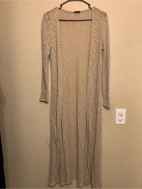 Poetry Cream Knit Open-Front Cardigan